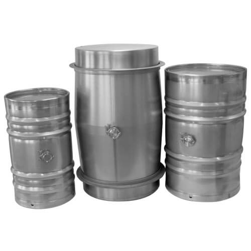 55 Gallon Stainless Drum