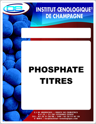 Phosphate Titres